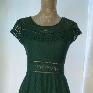 H&M Divided Green Dress